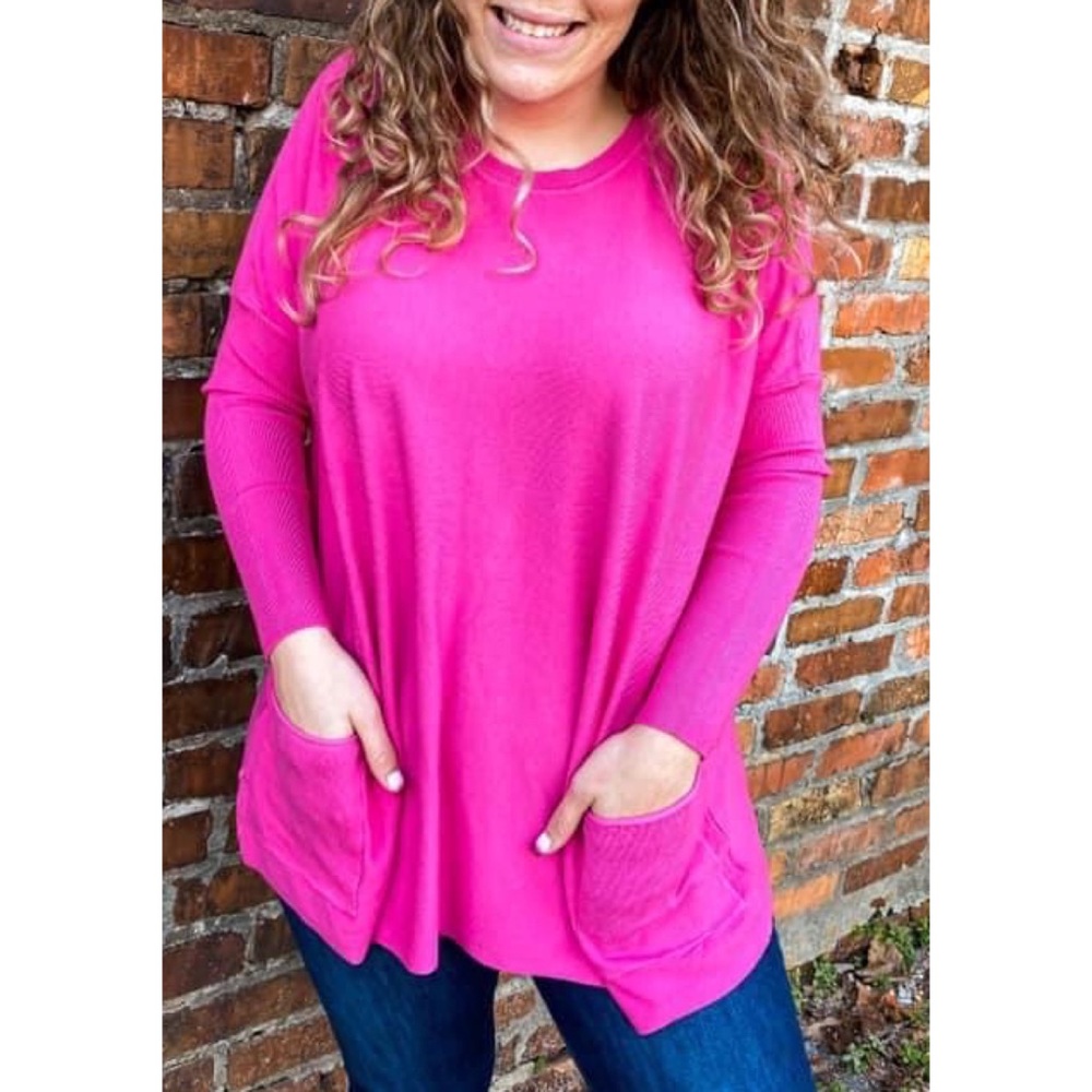 EESOME 💕 PINK 💕 Tunic with Pockets!